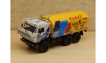 Камаз 431010 №505 Paris-Tripoli-Dakar 1990 г., масштабная модель, scale43