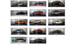 Коллекция моделей суперкаров McLaren