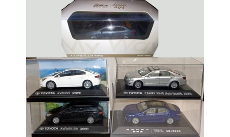 Набор моделей бизнес-седанов Toyota, масштабная модель, 1:43, 1/43