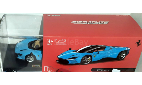 Ferrari Daytona SP3 2022, масштабная модель, BBurago, scale43