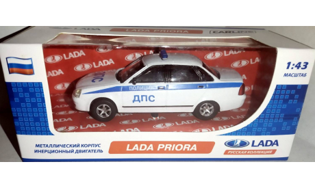 LADA Priora, масштабная модель, ВАЗ, Carline, scale43