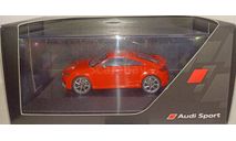 Audi TT RS Coupe 2017, масштабная модель, iScale, scale43