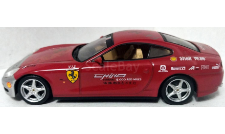 Ferrari 612 SCAGLIETTI 2004 CHINA TOUR, масштабная модель, Ferrari Collection (Ge Fabbri), scale43