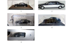 Набор моделей Mercedes представительского класса S-Class и Maybach