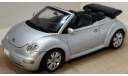 Volkswagen Beetle New Cabrio (2003), масштабная модель, Autoart, scale43