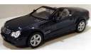 Mercedes-Benz SL500 Cabrio R230, масштабная модель, Welly, scale43