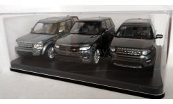 Подарочный сэт Land Rover Discovery 4 (2010),  Discovery Sport (2015), Range Rover Sport (2014)