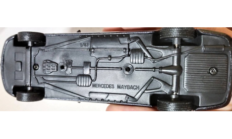 Maybach 62 V240 2003, масштабная модель, Altaya, scale43