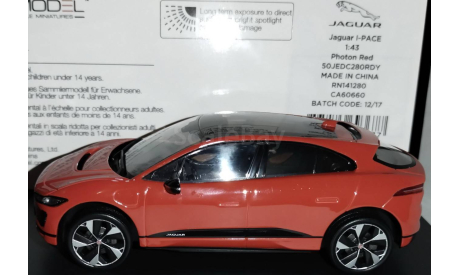 Jaguar I-PACE X590 (2018), масштабная модель, TSM Model, 1:43, 1/43