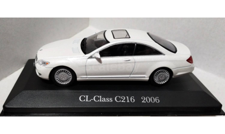 Mercedes-Benz CL500 C216 (2006), масштабная модель, WhiteBox, scale43