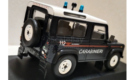 Land Rover Defender 90 (1995), масштабная модель, DeAgostini (Carabinieri - Полиция Италии), 1:43, 1/43