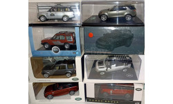 Набор моделей Land Rover