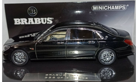 Maybach Brabus 900 based on Mercedes S600 (2016), масштабная модель, Mercedes-Benz, Minichamps, scale43
