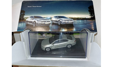 Volkswagen Passat B8 Limousine 2015, масштабная модель, Herpa, scale43