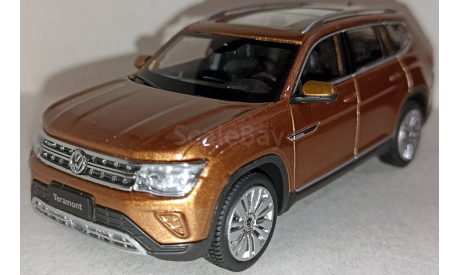 Volkswagen Teramont 4Motion 380TSI (2022), масштабная модель, scale43
