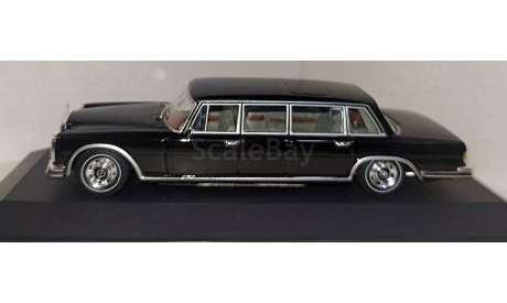 Mercedes-Benz 600 Pullman W100 (1963), масштабная модель, WhiteBox, scale43