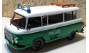 Barkas B1000 Polizei из серии ПММ, журнальная серия Полицейские машины мира (DeAgostini), scale43