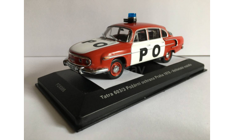 Tatra 603 Czech PO Police Foxtoys FOX006, редкая масштабная модель, IST Models, scale43
