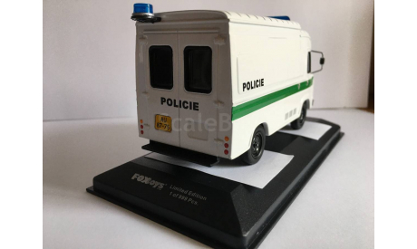 Avia A21 Czech Police 1994 Foxtoys, редкая масштабная модель, IST Models, 1:43, 1/43