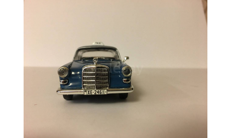 Mercedes-Benz 200D 1965 Такси Афины, масштабная модель, Altaya Taxi, scale43