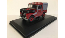 Land Rover 88 Fire Appliance 1:43 Oxford, масштабная модель, 1/43