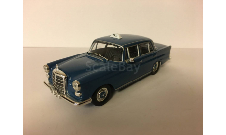 Mercedes-Benz 200D 1965 Такси Афины, масштабная модель, Altaya Taxi, scale43