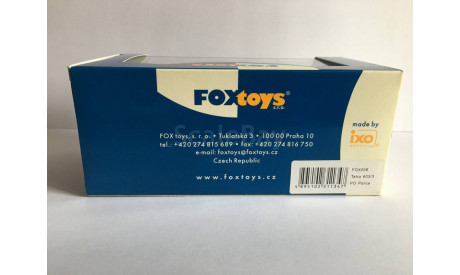 Tatra 603 Czech PO Police Foxtoys FOX006, редкая масштабная модель, IST Models, scale43
