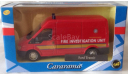 Ford Transit Fire Unit Cararama, масштабная модель, scale43, Bauer/Cararama/Hongwell