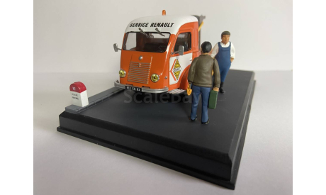 SERVICE RENAULT GALION Эвакуатор с фигурками, масштабная модель, scale43