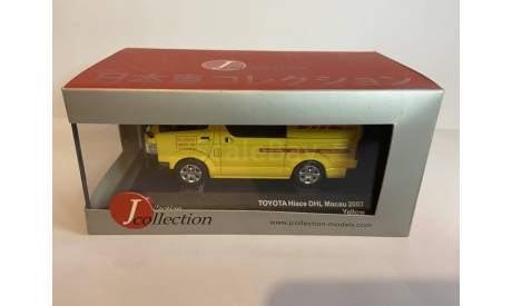 Toyota Hiace DHL Macau 2007 J-Collection, масштабная модель, 1:43, 1/43