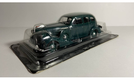 ЗИС-101А, масштабная модель, Автолегенды СССР журнал от DeAgostini, 1:43, 1/43