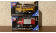 Mercedes Benz Unimog Пожарный + Коммунальный, масштабные модели (другое)