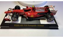 FERRARI F10 Fernando Alonso 1:43, масштабная модель, 1/43