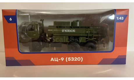 АЦ-9-5320 КАМАЗ-5320, масштабная модель, MODIMIO, 1:43, 1/43