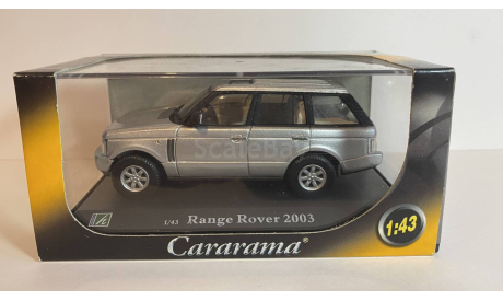 RANGE ROVER 2003 Cararama в боксе, масштабная модель, Bauer/Cararama/Hongwell, scale43