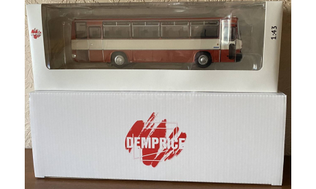 Ikarus Икарус 256.54 / 256.55 Киноварь DEMPRICE 04017H, масштабная модель, 1:43, 1/43
