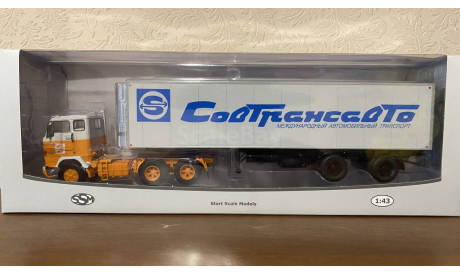 Volvo F89 с полуприцепом KlegeFrance, масштабная модель, Start Scale Models (SSM), 1:43, 1/43