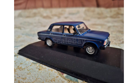 ВАЗ-2107 Жигули, масштабная модель, DeAgostini, 1:43, 1/43