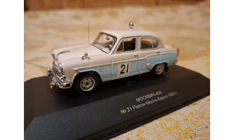 Москвич-403 Ралли Монте-Карло, масштабная модель, VMM/VVM, 1:43, 1/43