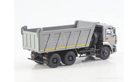 КАМАЗ-6520 серый, масштабная модель, ПАО КАМАЗ, scale43