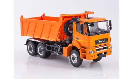 KAMAZ-65802-87 (S5) Самосвал, масштабная модель, КамАЗ, Автоистория (АИСТ), 1:43, 1/43