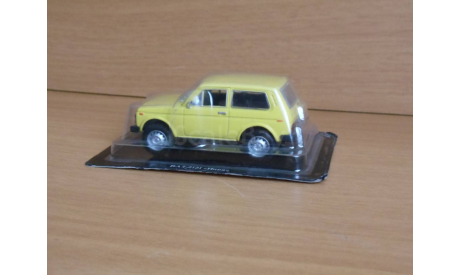 ВАЗ - 2121(НИВА). Внедорожник., масштабная модель, Автолегенды СССР журнал от DeAgostini, scale43
