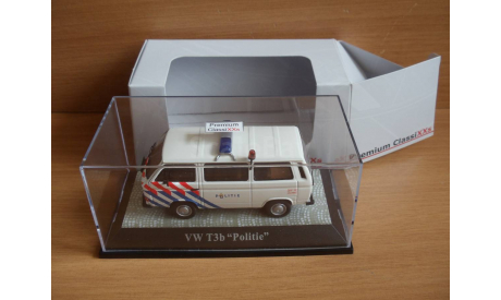 VW  (T3b Bus). Полиция Голландии (1982г)., масштабная модель, Volkswagen, Premium Classixxs, scale43