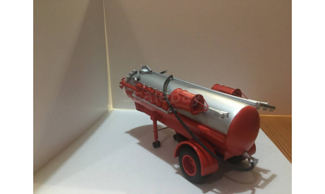 Тц-15 пожарный, масштабная модель, Nik models, scale43, П/прицеп