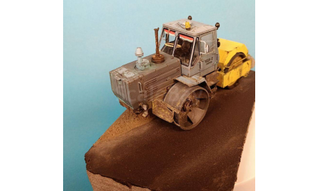 Виброкаток СД-802, масштабная модель трактора, AVD Models, 1:43, 1/43