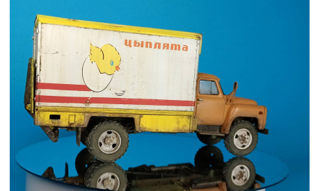 ШЗСА-3716 на базе 53, масштабная модель, ГАЗ, AVD Models, 1:43, 1/43