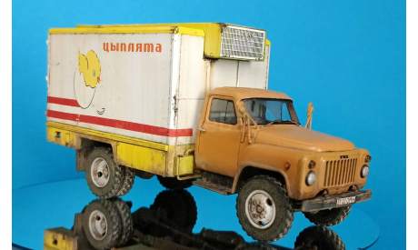 ШЗСА-3716 на базе 53, масштабная модель, ГАЗ, AVD Models, 1:43, 1/43