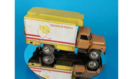 ШЗСА-3716 на базе 53, масштабная модель, ГАЗ, AVD Models, 1:43, 1/43