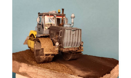 Виброкаток СД-802, масштабная модель трактора, AVD Models, 1:43, 1/43
