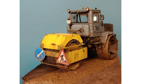 Виброкаток СД-802, масштабная модель трактора, AVD Models, 1:43, 1/43